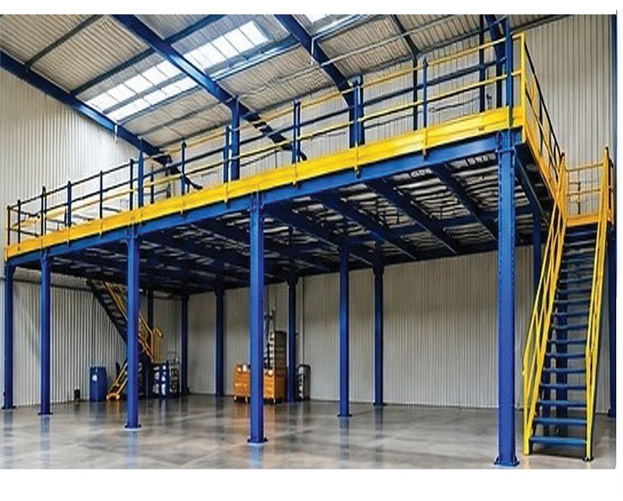 Logistics warehouse background
