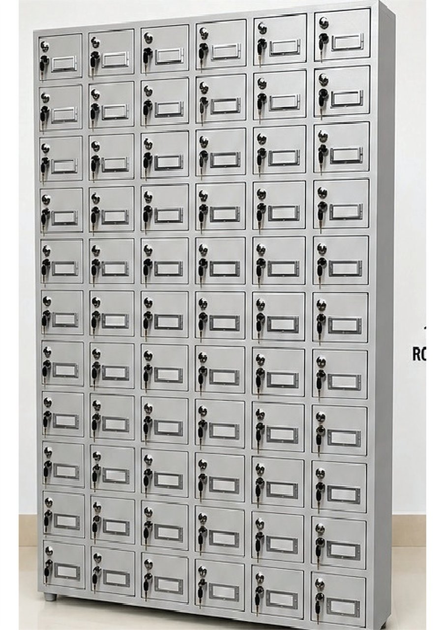 Storage and HR Cleanroom Mobile Lockers