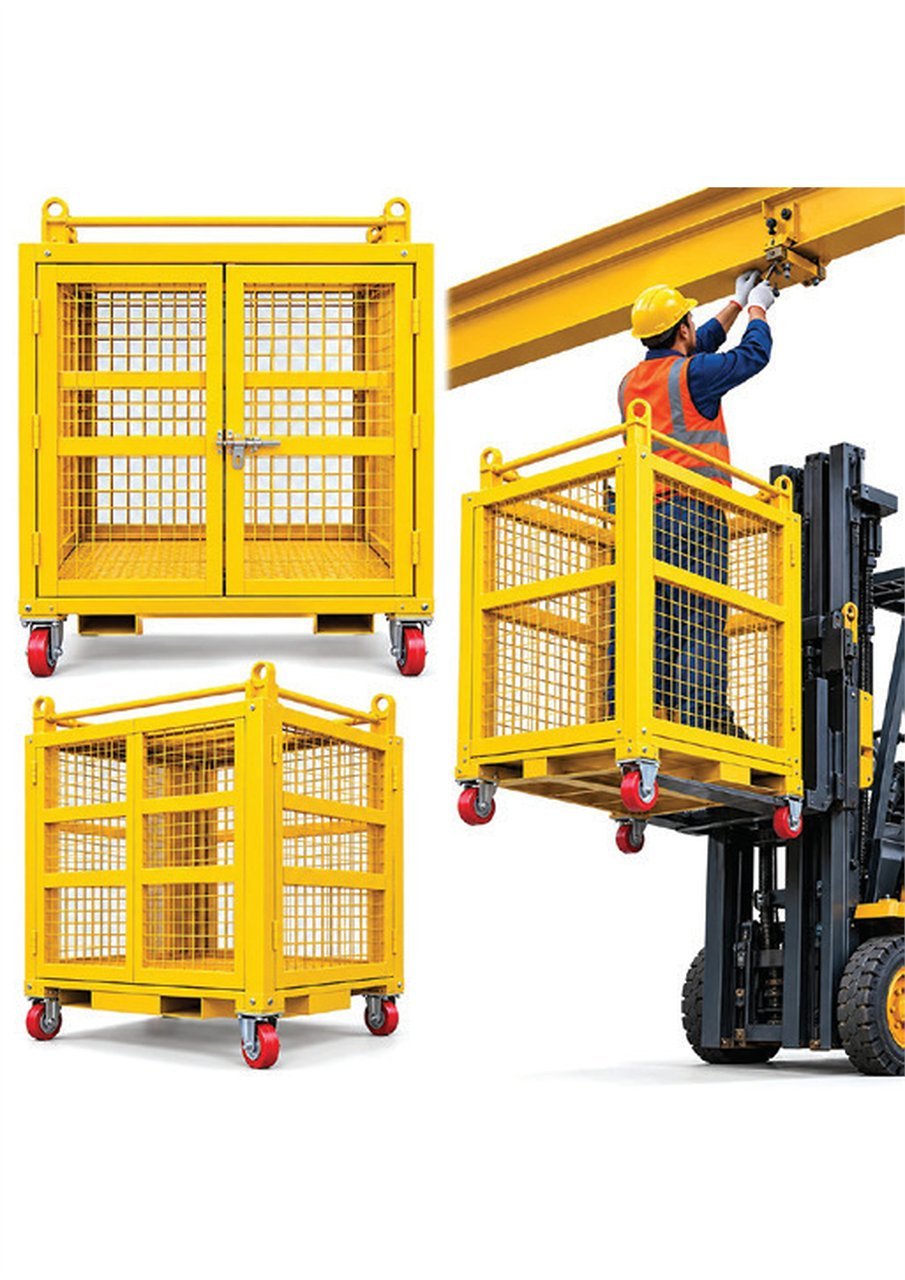 Forklift Safety Cage Maintenance Pallet