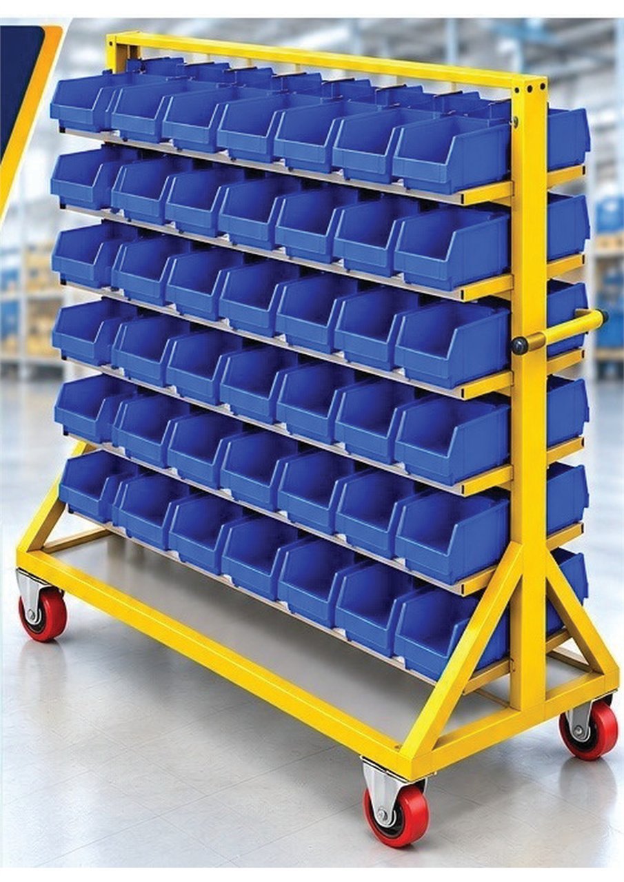 FPO Bin Kitting Trolley