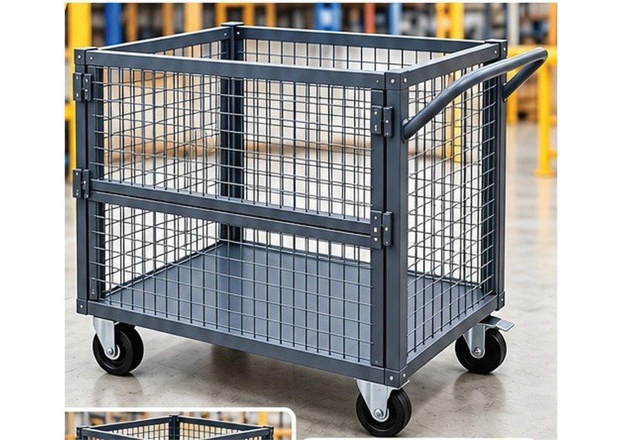 Wiremesh Cage Trolley