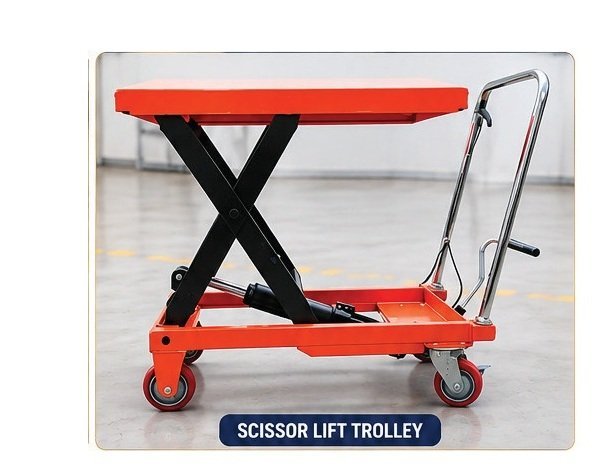 Scissor Lift Table & Trolley