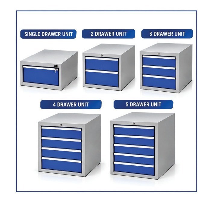 Tool Storage Cabinet with Casters